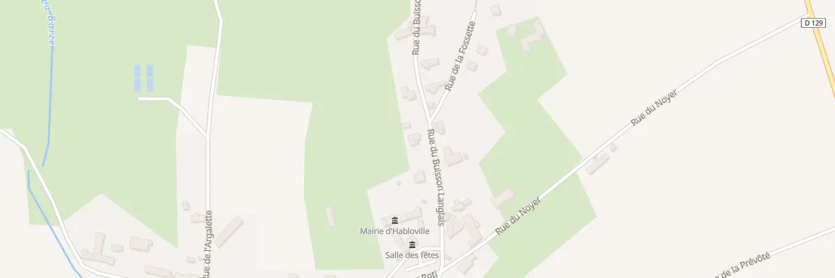 Plan du 5 Rue du Buisson Langlais à Habloville
