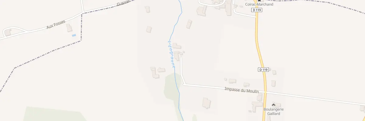 Plan du 3 Marchand à Coirac