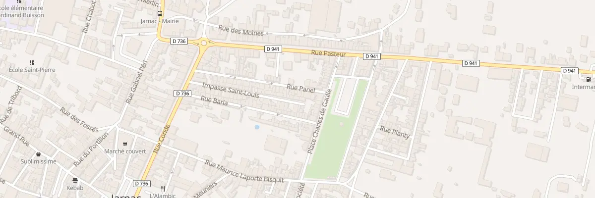 Plan du 43 Imp Saint-louis à Jarnac