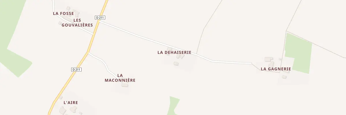 Plan du 230 Rte de la Maçonnière à Baugé-en-Anjou
