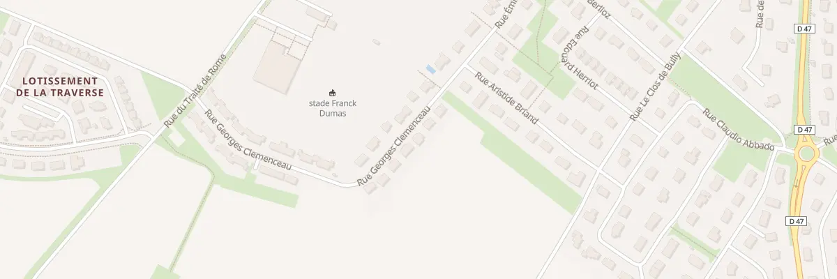 Plan du 6 Rue Georges Clémenceau à Moult-Chicheboville