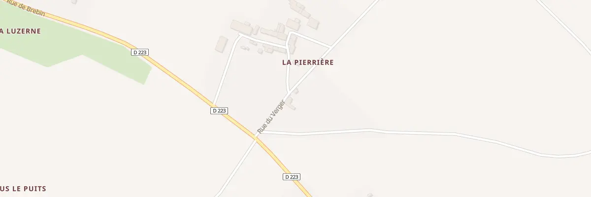 Plan du 16 Rue du Verger à Fontaine-Chalendray