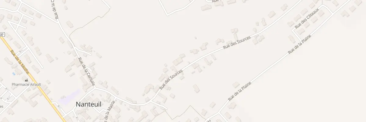 Plan du 29 Rue des Sources à Nanteuil