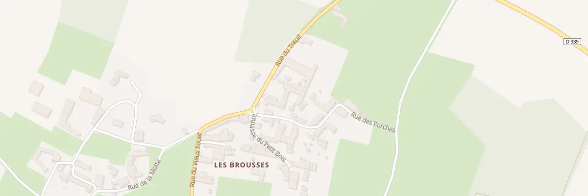 Plan du 5172 Les Brousses à Neuvicq-le-Château