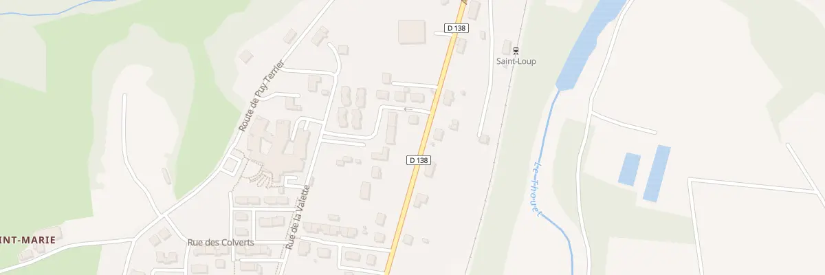 Plan du 1 Rue Beausoleil à Saint-Loup-Lamairé