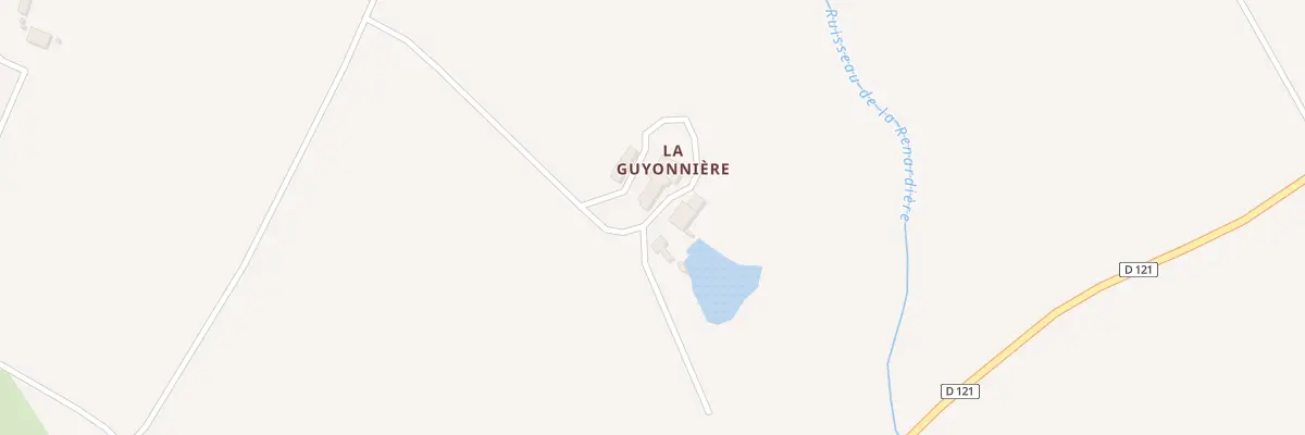 Plan du 5160 La Guyonnière à Exireuil