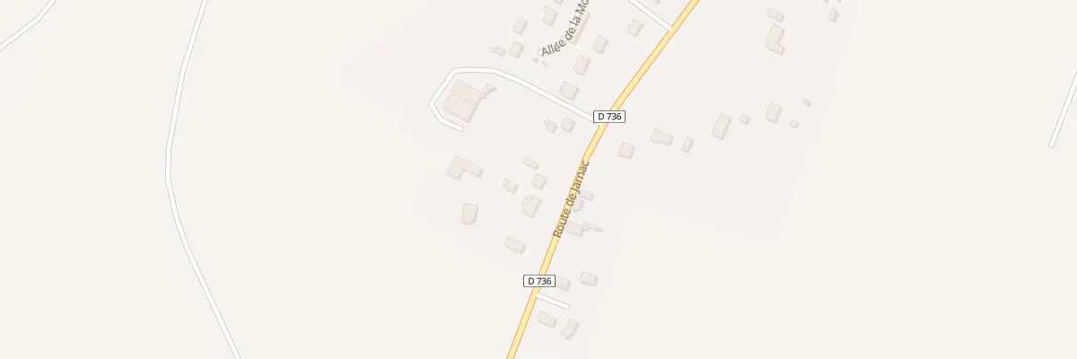 Plan du 36 Rte de Jarnac aux Métairies