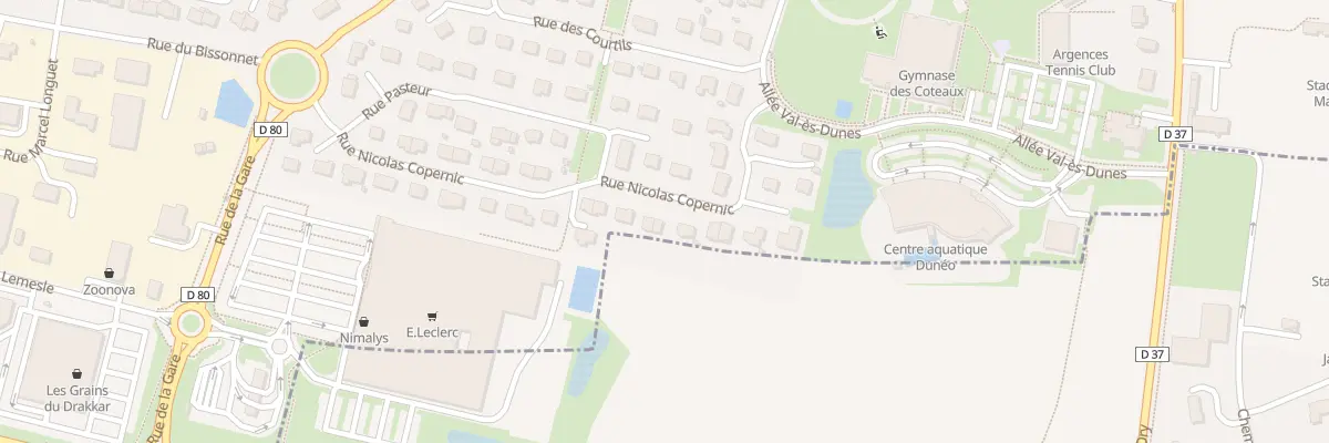 Plan du 32 Rue Nicolas Copernic à Argences