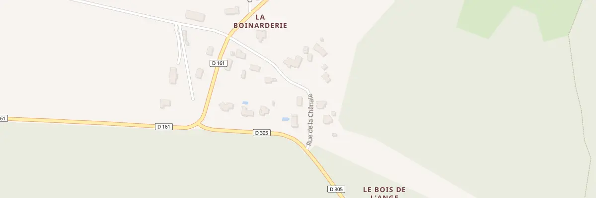Plan du 8 Rue de la chênaie à Verrie
