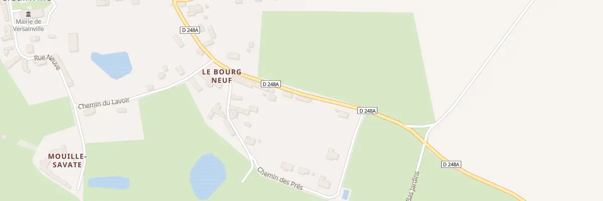 Plan du 14 Rte d’Eraines à Versainville