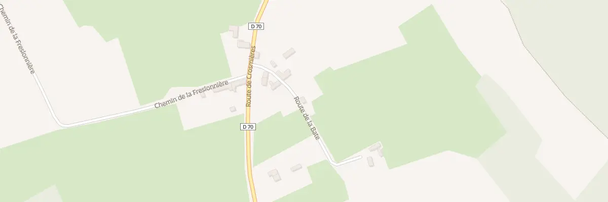 Plan du 5541 La Bate à Bazouges Cré sur Loir
