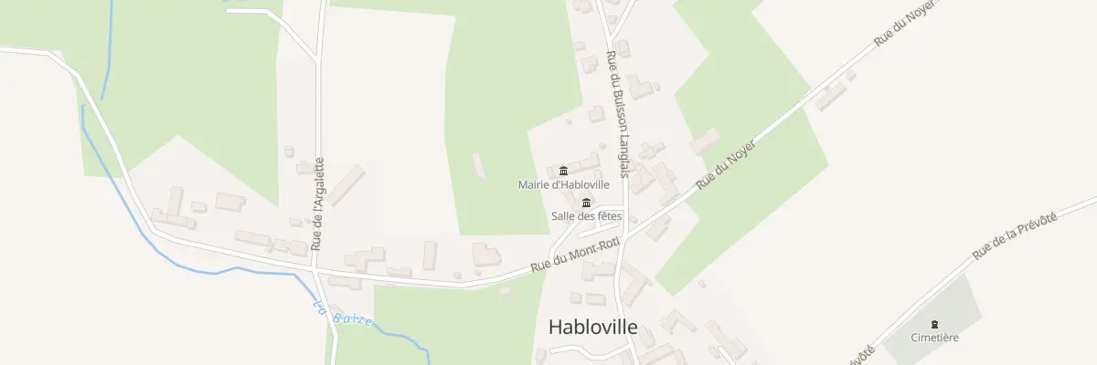 Plan du 8 Rue de la Fevrie à Habloville
