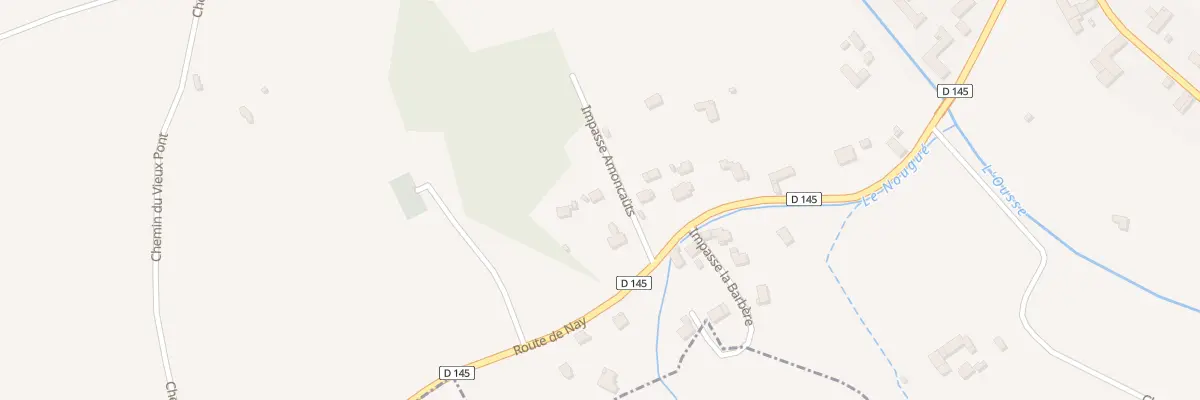 Plan du 3 Imp Amoncaüts à Espoey