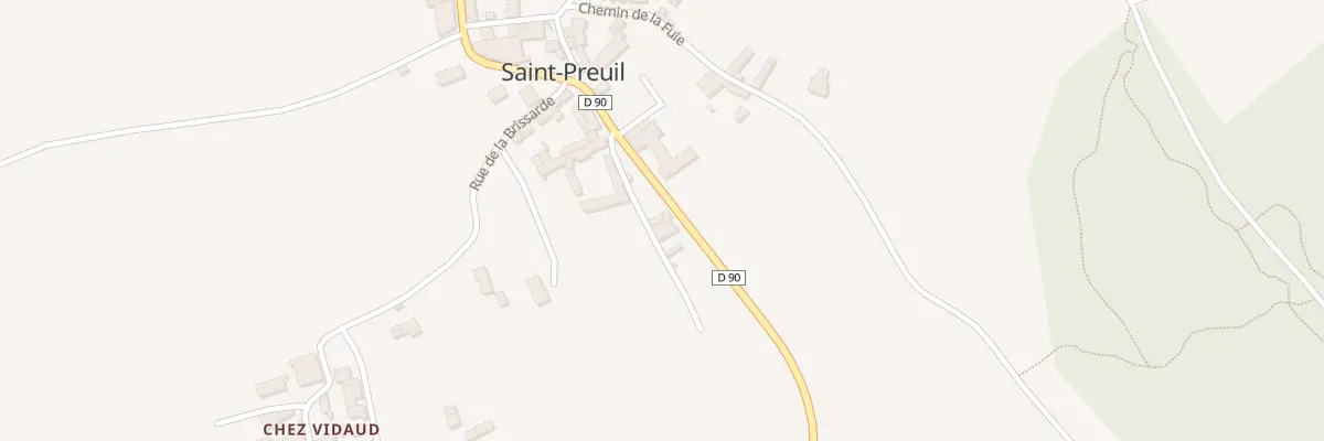 Plan du 1 Rue du Lavoir Landry à Saint-Preuil