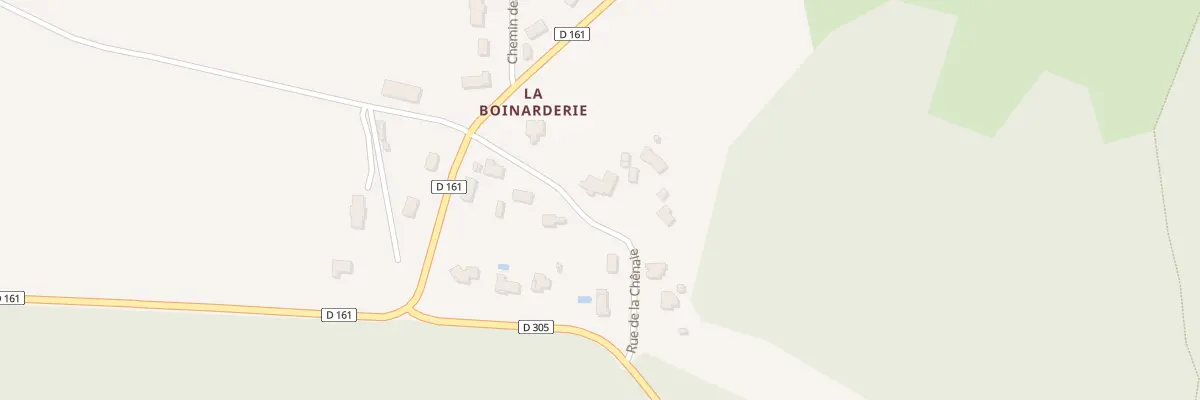 Plan du 3 Rue de la chênaie à Verrie