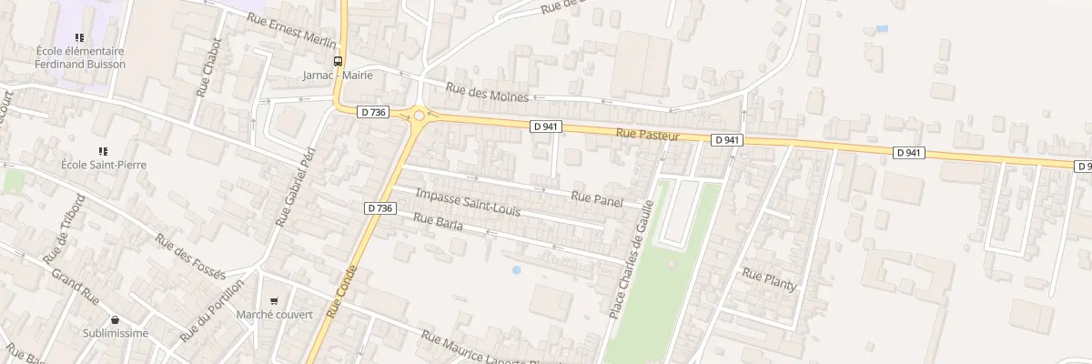 Plan du 31 Rue Panel à Jarnac