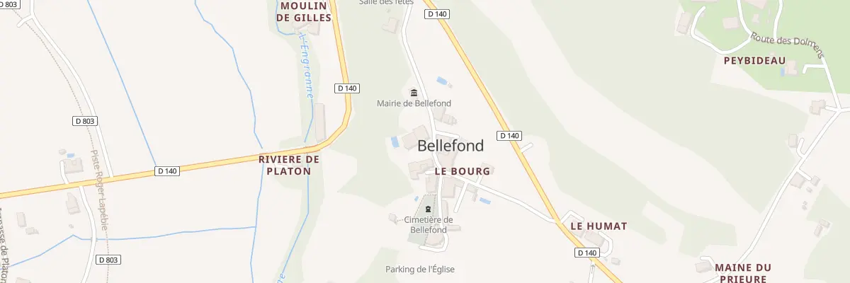 Plan du 4B Le Bourg à Bellefond