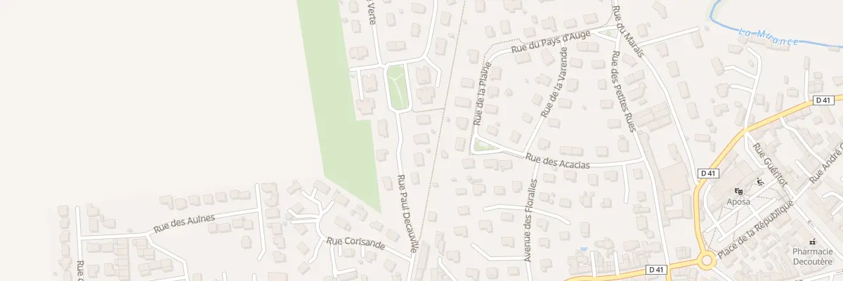 Plan du 6 Rue Paul Decauville à Argences