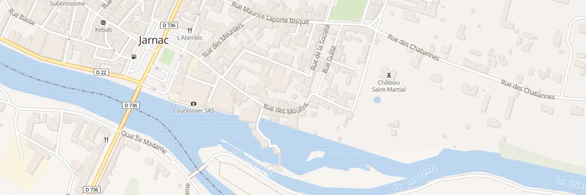 Plan du 41 Rue des Moulins à Jarnac