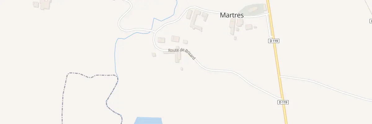 Plan du 4 Brisard à Martres