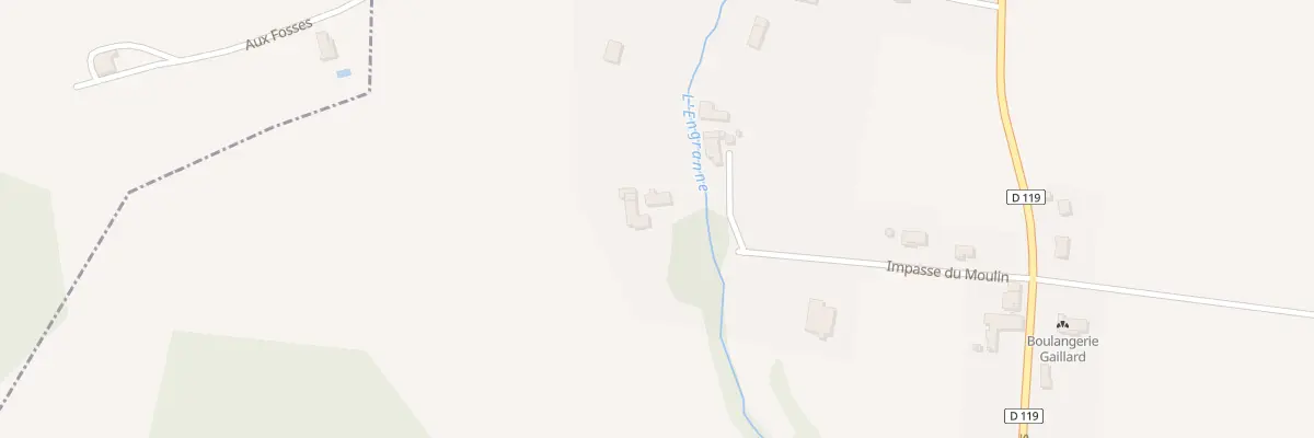 Plan du 1 Le Moulin à Coirac