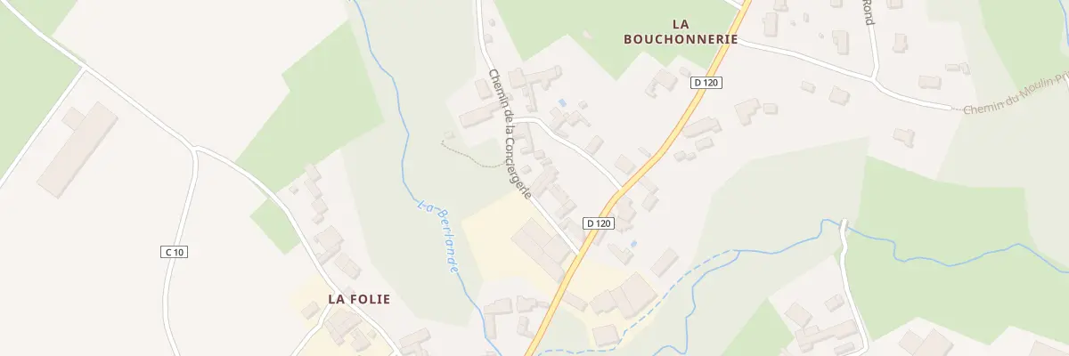 Plan du 7 Che de la Conciergerie à Melle