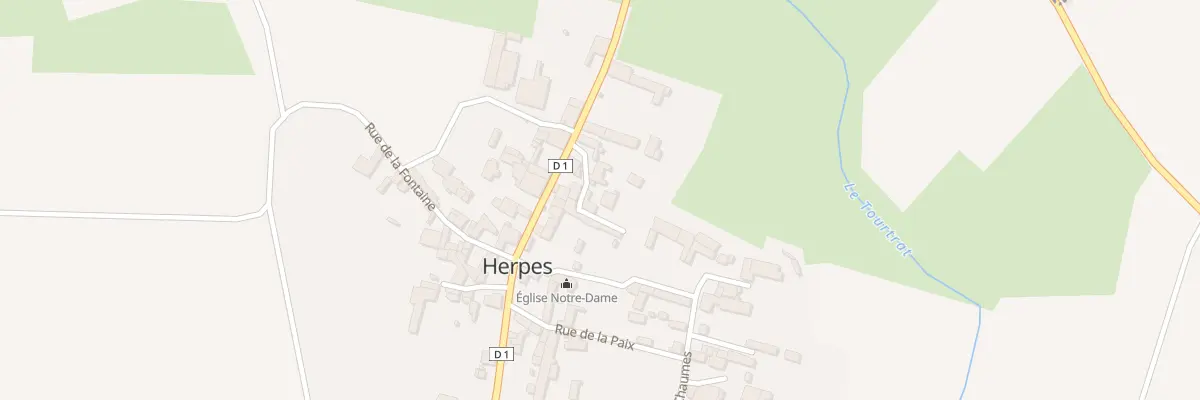 Plan du 5206 Herpes à Courbillac