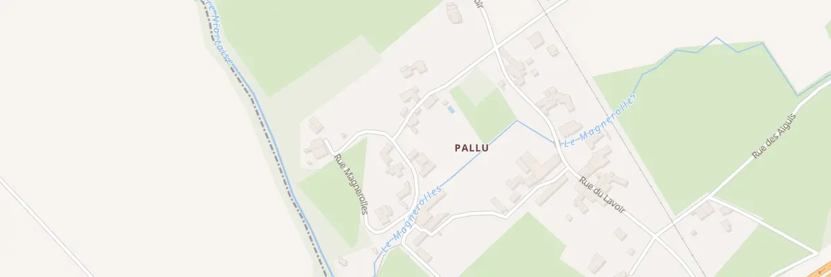 Plan du 17 Rue Magnerolles à Pallu à Nanteuil