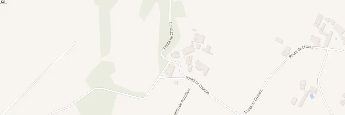 Plan du 78 Chatain à Néac