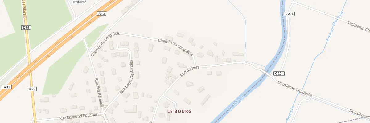 Plan du 17 Rue du Port à Troarn