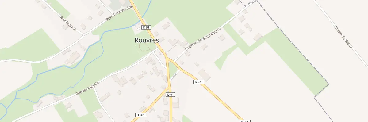 Plan du 2 Che Saint Pierre à Rouvres