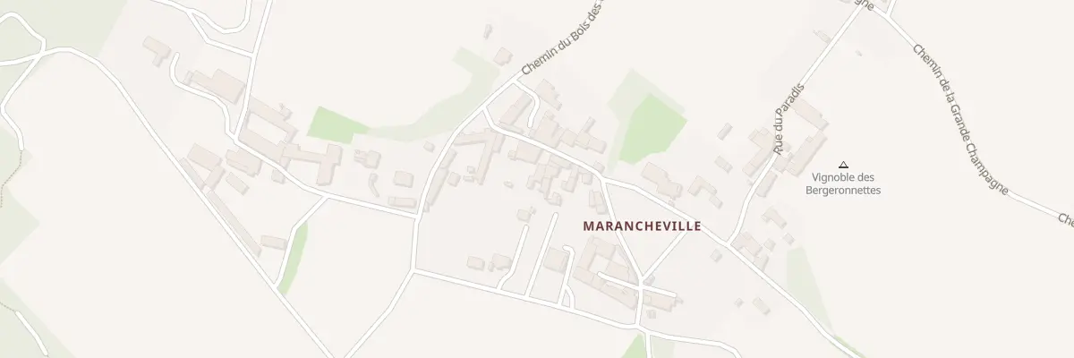 Plan du 8 Chem Bois des Marceaux - Mainxe à Mainxe-Gondeville