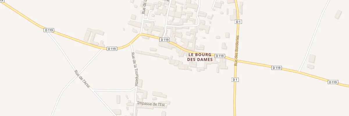 Plan du 22 Rue des Dames à Courbillac