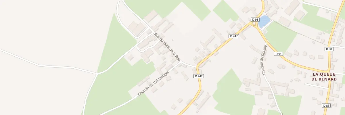 Plan du 2 Che du Val Mauger à Épaney