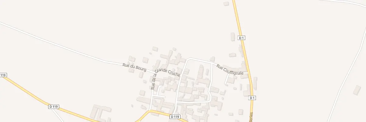 Plan du 7 Rue du Puits Boissard à Courbillac