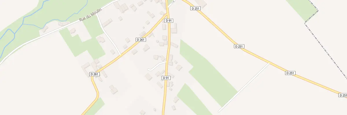 Plan du 5007 Rue de Falaise à Rouvres