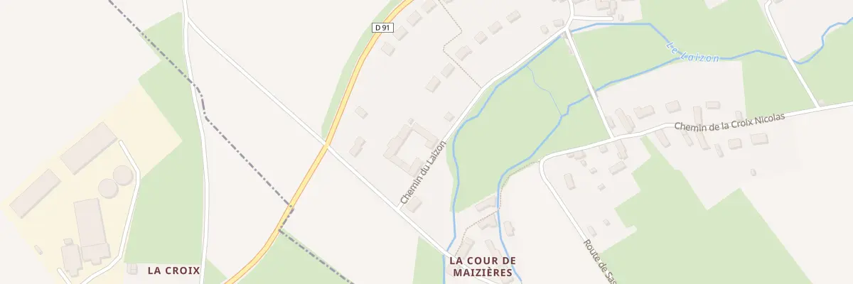 Plan du 9B Rue du Laizon à Maizières