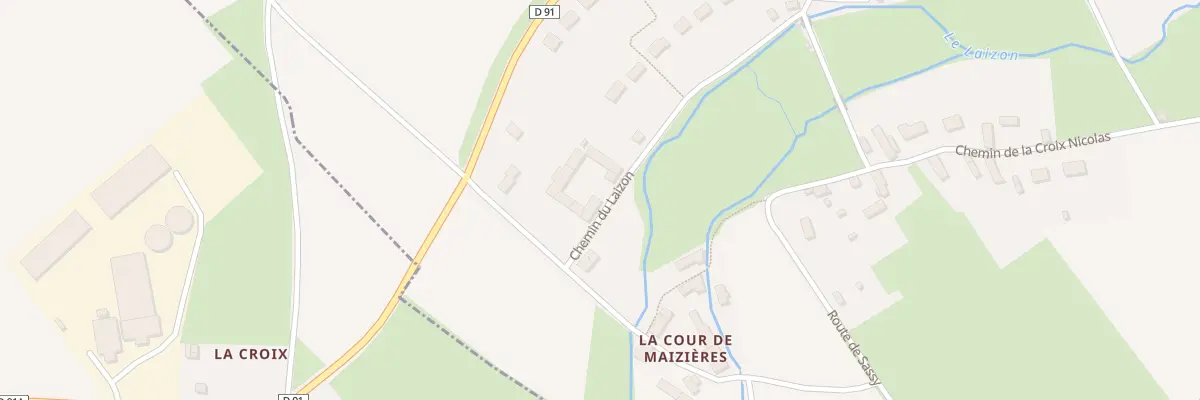 Plan du 10 Rue du Laizon à Maizières