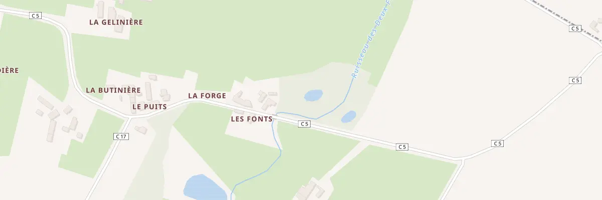 Plan du 5122 Le Moulin de Hierray à Tassé