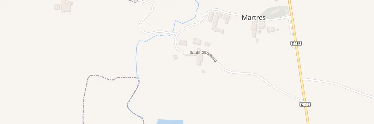 Plan du 5 Brisard à Martres