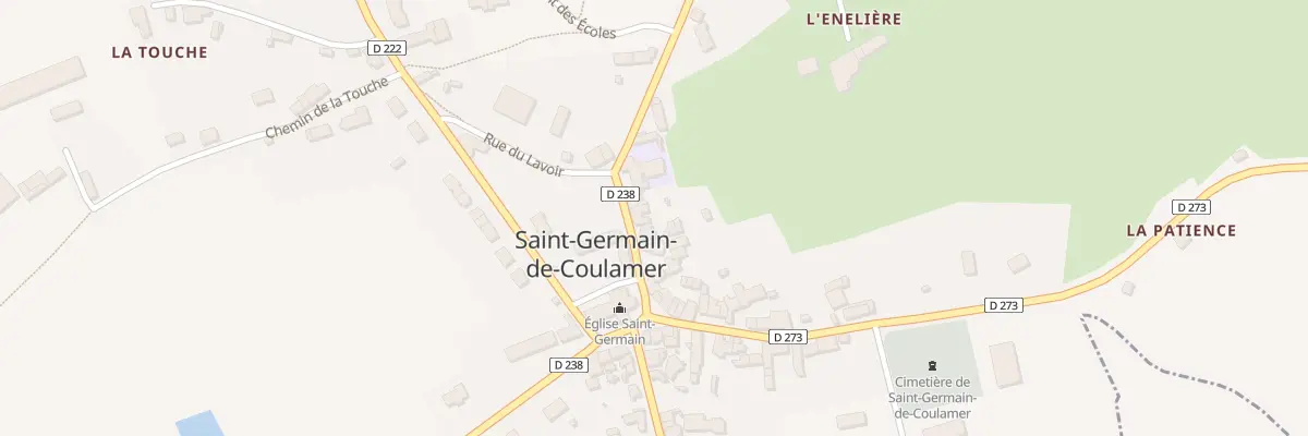 Plan du 10 Rue de la Forge à Saint-Germain-de-Coulamer