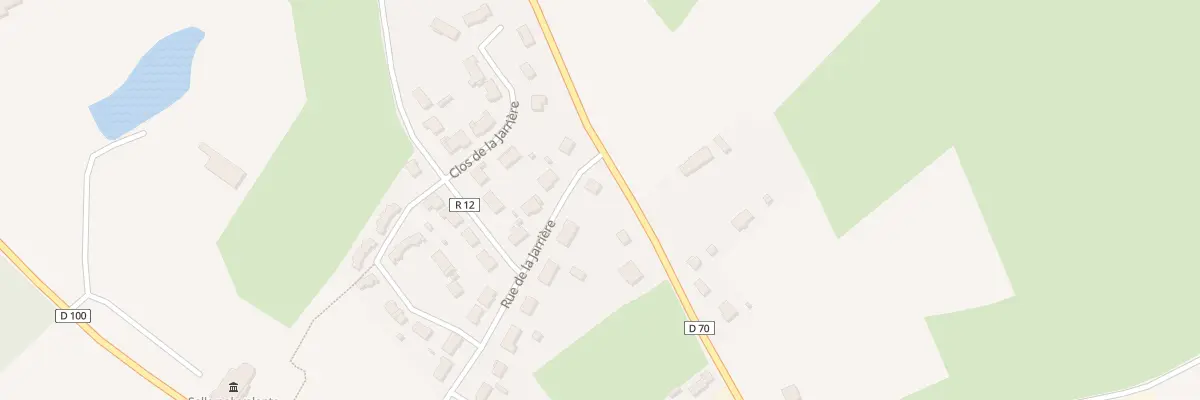 Plan du 27 Rue du Huit Mai à Bazouges Cré sur Loir