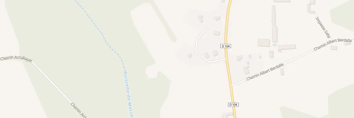 Plan du 193 Imp Bourdale à Simacourbe