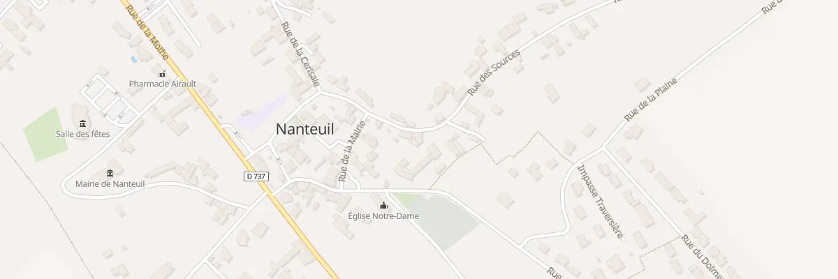 Plan du 10 Rue des Sources à Nanteuil