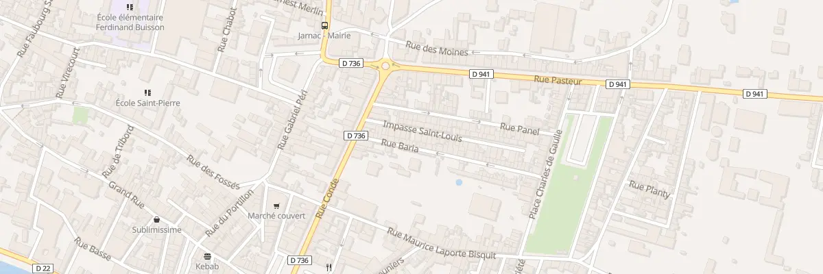 Plan du 14 Imp Saint-louis à Jarnac