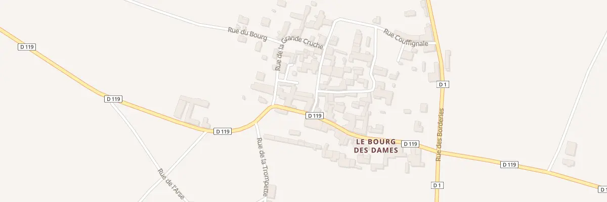 Plan du 1 Rue du Puits Boissard à Courbillac