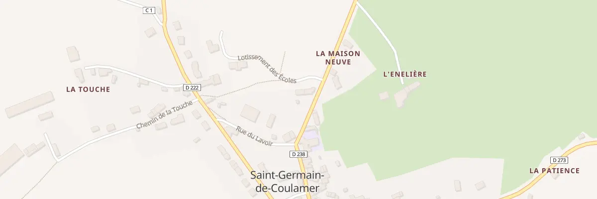Plan du 7 Rue de la Forge à Saint-Germain-de-Coulamer