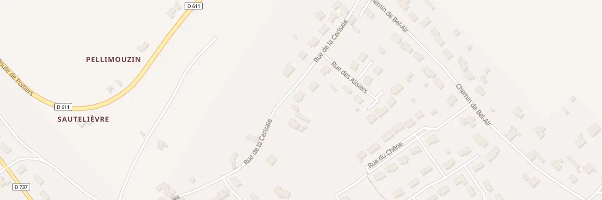 Plan du 50 Rue de la Cerisaie à Nanteuil