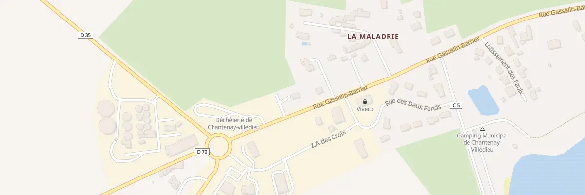 Plan du 7004 La Maladrie à Chantenay-Villedieu