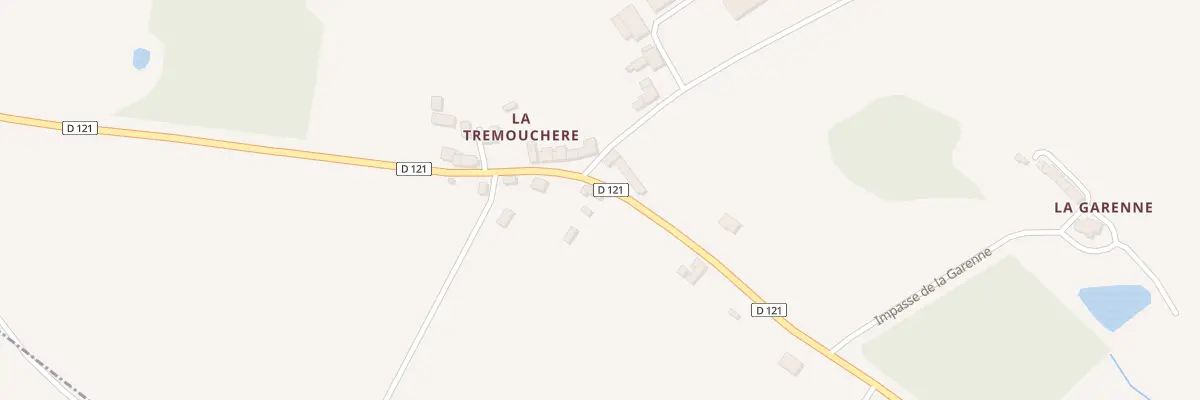 Plan du 3 La Trémouchère à Gesvres